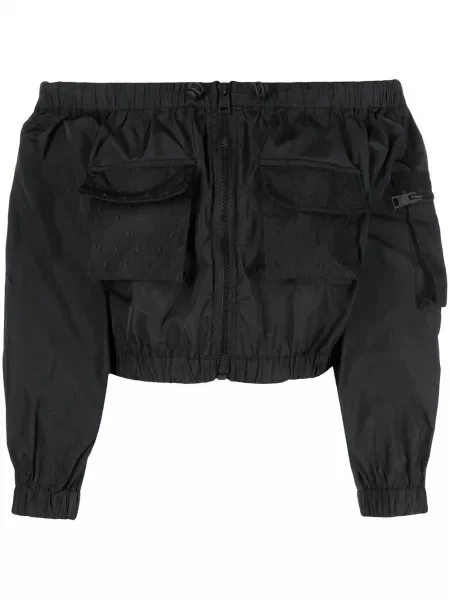 Cropp geacă Red Valentino negru