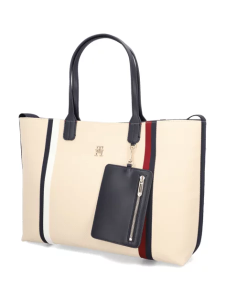 Kabelka Tommy Hilfiger béžová