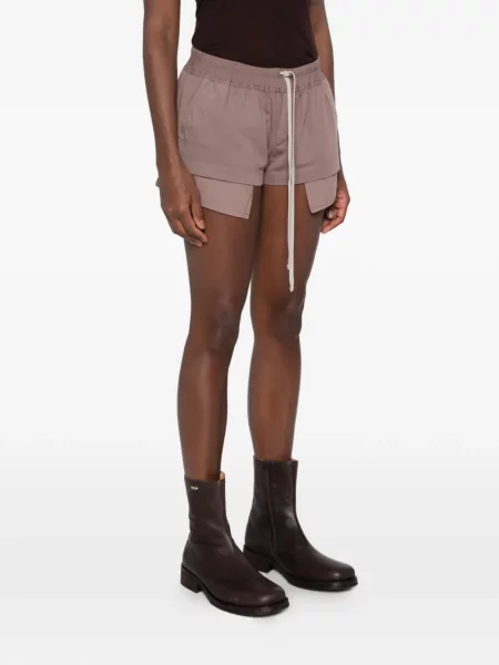 Pantaloni scurți Rick Owens Drkshdw cu cordon