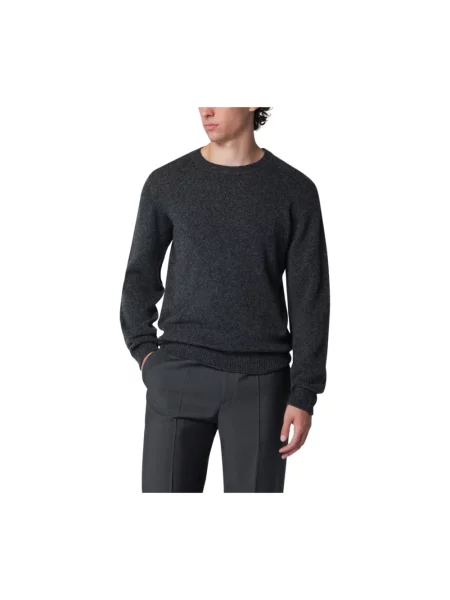Sweter Roberto Collina wełniany szary