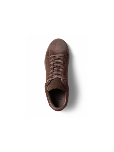 Sneakersy Ralph Lauren skórzane brązowe
