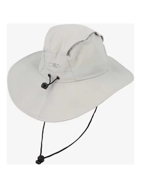 Kapelusz CMP Polyester białoszary biały