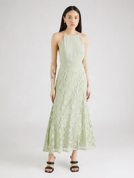 VILA Rochie de seară ORA pastel verde