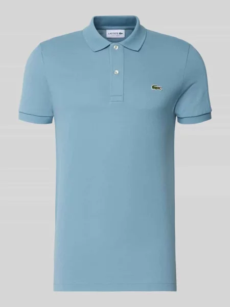 Koszulka polo o kroju slim fit z czystej bawełny Lacoste