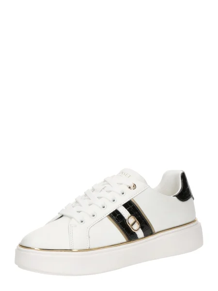 TWINSET De piele sneakers alb