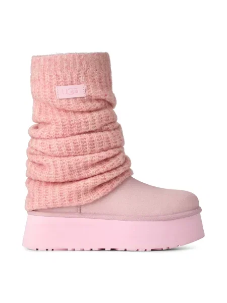 UGG W Classic Mini Dipper Legwarmer snehule dámske ružová