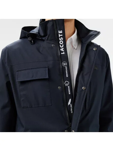 Lacoste Kurtka Unisex Lacoste granatowa