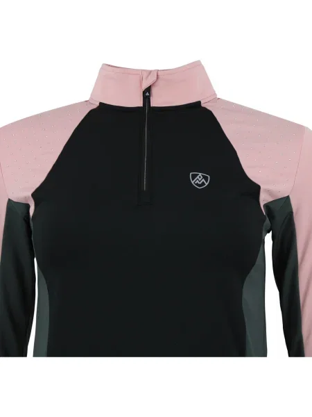 Tricou mânecă lungă Peak Mountain roz