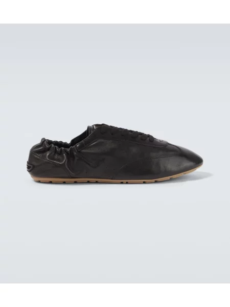 Sneakerși Saint Laurent din piele negru