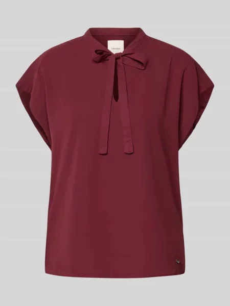 Calvin Klein Bluzka rot bordowa