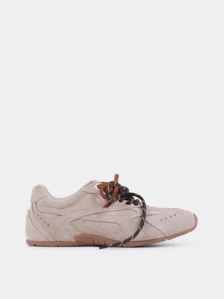 Замшеві Кросівки повсякденні Bronx світло-сірий сірі