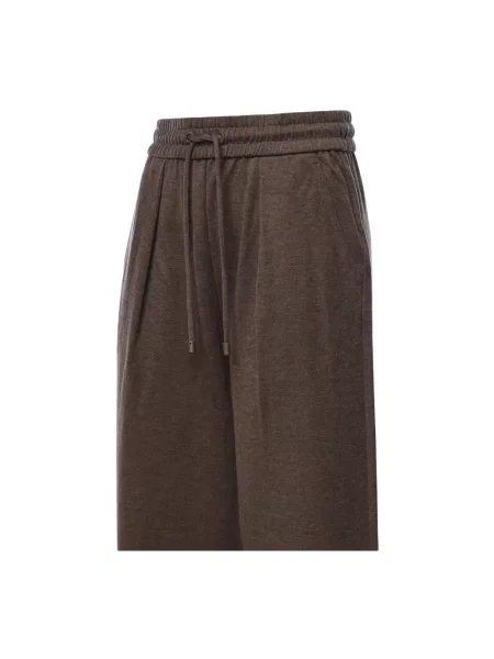Spodnie Max Mara brązowe