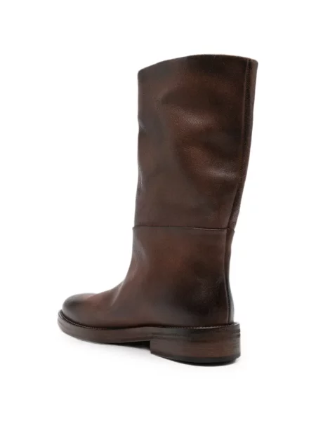 Botine Marsell din piele maro