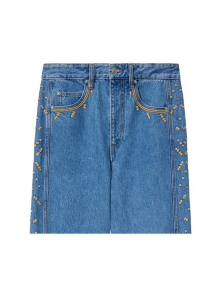 Jeansy Isabel Marant niebieskie