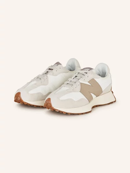 New Balance Sneakersy beige białe