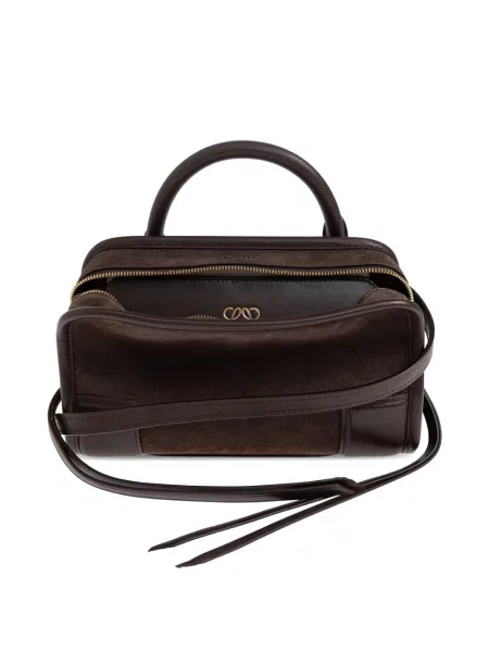 Τσάντα shopper Loewe σουέτ καφέ