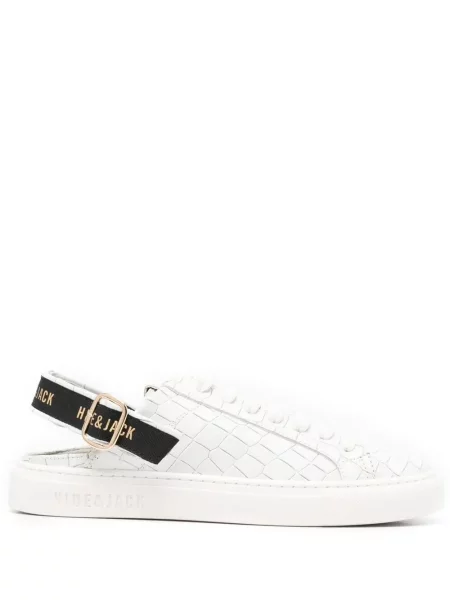Kožené tenisky Hide&jack bílé