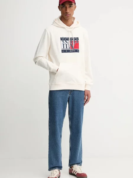 Pulover Tommy Hilfiger bež