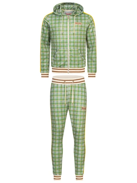 LONSDALE Trenirka za tek Littlestone rumena / zelena bela