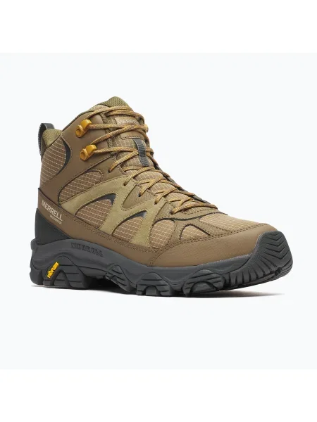Férfi túrabakancs Merrell Thermo Snow Grip Mid Wp olive drab. Méret: 43 EU barna