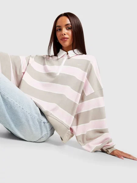 Nike Bluza Rozpinana W Nk Coverup Nvlty różowa