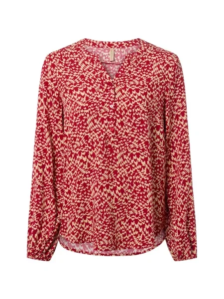 Soyaconcept® Bluzka Van Kobiety wzorzysty S czerwony