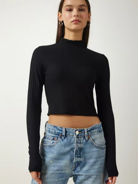 Happiness İstanbul Tricou negru