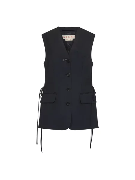 Kamizelka Marni retro niebieska