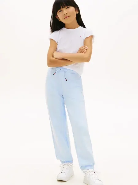 Tommy Hilfiger jogger hlače za djecu plava