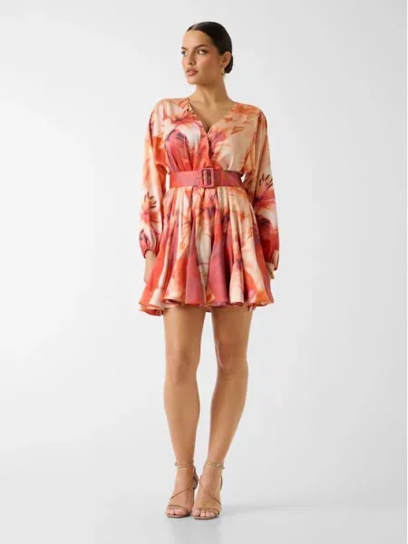 Marciano Guess Vsakodnevna obleka oranžna