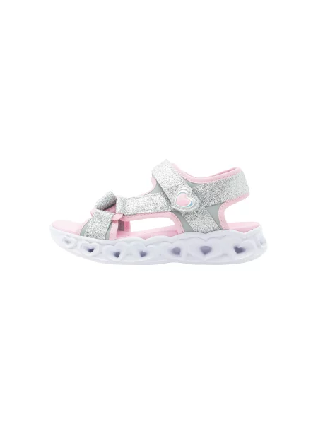 Sandále Skechers S-Lights: Heart Lights Sandal Sugar Sparks sivá