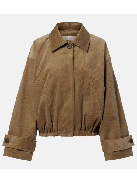 Geacă Róhe de catifea cord bej