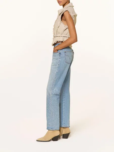 Levi's® Straight Džíny Curve S Ozdobnými Kamínky 11 dark indigo worn in