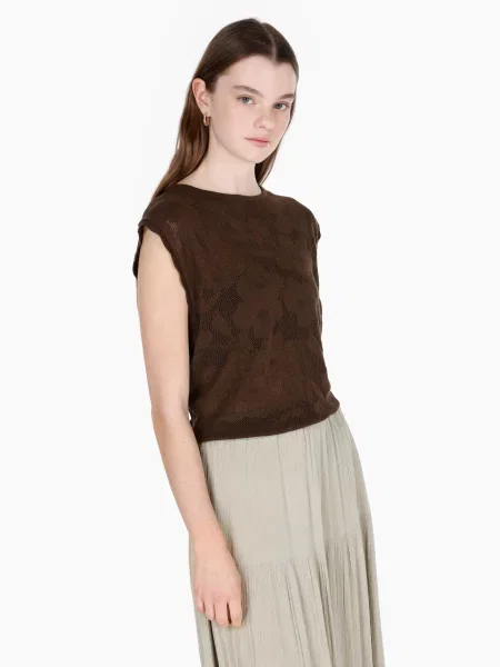 Футболки і поло Colin’s комбінований верх коричневий