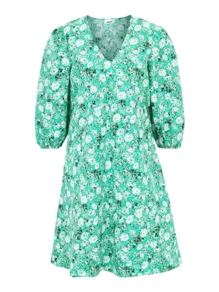 Minimum Rochie FELANI verde închis verde jad alb