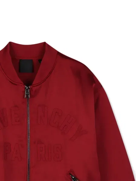 Kurtka bomber dziecięcy Givenchy czerwony
