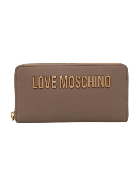 Portfel LOVE MOSCHINO brązowy