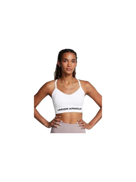 Sutien Under Armour alb