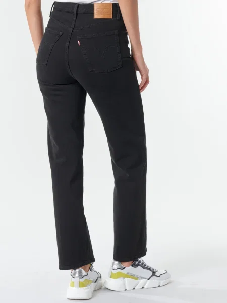 LEVI'S Džínsy RIBCAGE' čierna