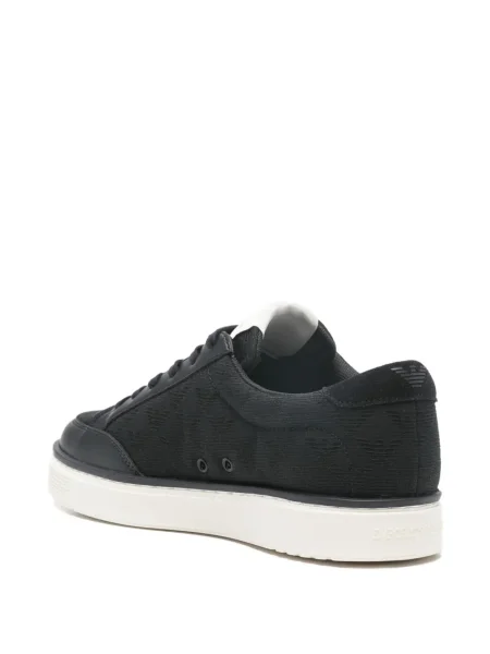 Sneakerși Emporio Armani negru