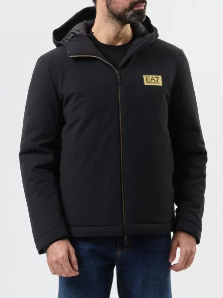 Куртка Ea7 Emporio Armani чорна