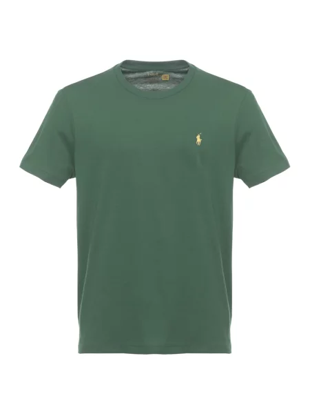 Koszulka Ralph Lauren Custom Slim Fit z krótkim rękawem w intensywnie zielonym kolorze S zielona