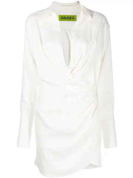 Rochie mini Gauge81 cu decolteu în V