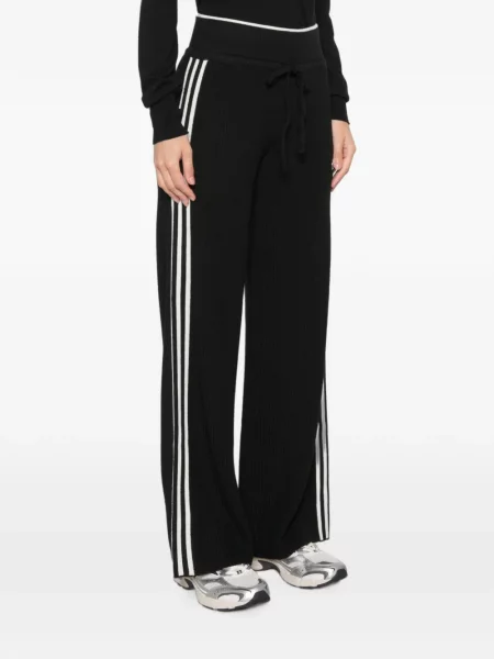 Pantofi alergare Adidas Superstar cu dungi cu volane alergare negru