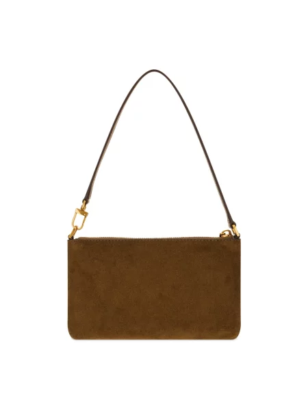 Kopertówka Michael Kors skórzana brązowa