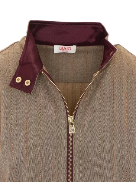 Geacă Liu Jo cu model herringbone