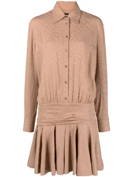Rochie tip cămașă Pinko din jacard