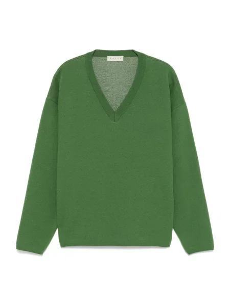 Sweter Paura wełniany zielony