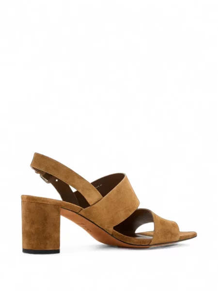 Sandale Vince slingback maro
