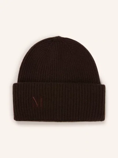 Max Mara Čepice Retina tmavě hnědá